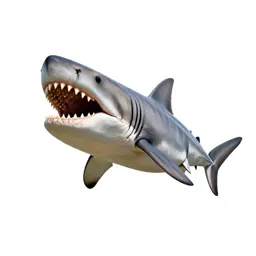 Megalodon jaw