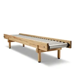 Roller conveyor section