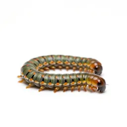 Millipede coiled