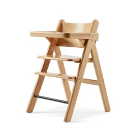 High chair in bentwood