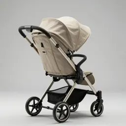Pram with a canopy