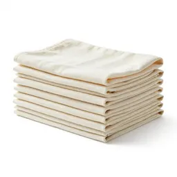 Stack of muslin cloths