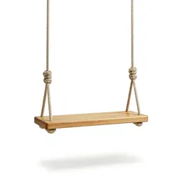 Swing seat on ropes