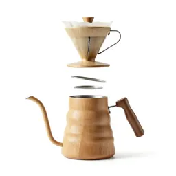 Gooseneck pour-over kettle