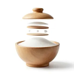 Sugar bowl with a lid