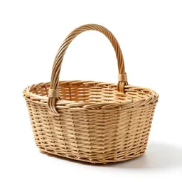 Woven market basket