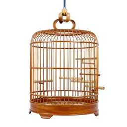 Bird cage with perches