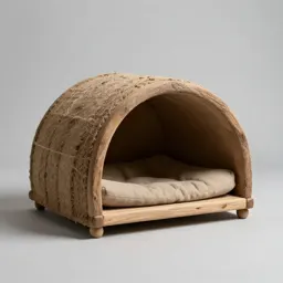 Cat cave bed