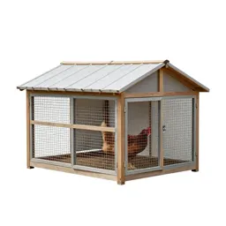 Chicken coop with a run
