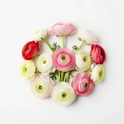 Bunch of ranunculus