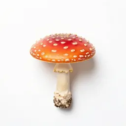 Fly agaric mushroom