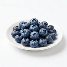Punnet of blueberries