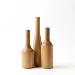 Bud vase trio
