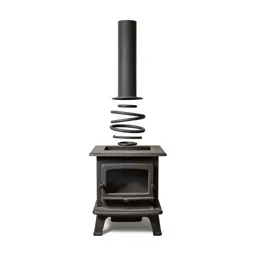 Cast iron stove