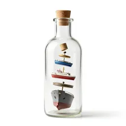 Ship in a bottle
