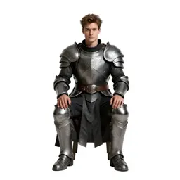 Heavily armoured paladin