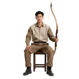 Mounted steppe archer