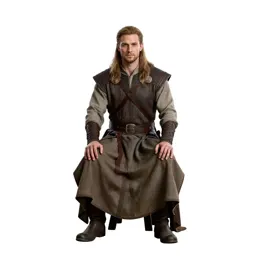 Elven archer in layered silks