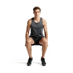 Long-distance runner mid-stride