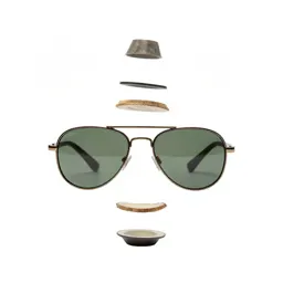 Pair of aviator sunglasses