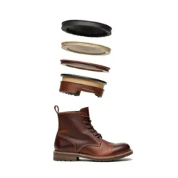 Pair of leather boots