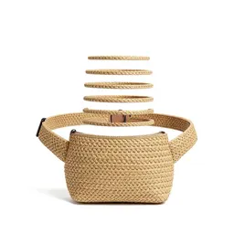 Woven belt bag