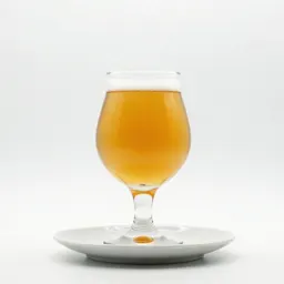 Craft beer in a tulip glass