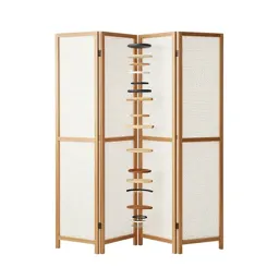 Folding screen room divider