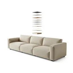 Modular sofa section