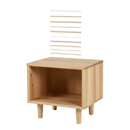 Nightstand with a shelf