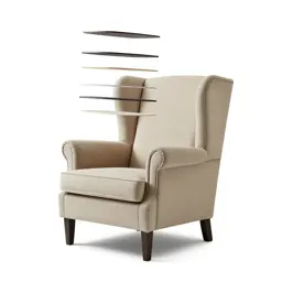 Wingback armchair
