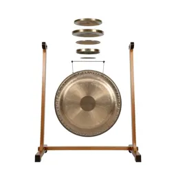 Gong on a stand