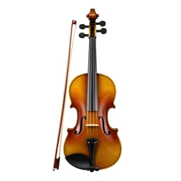 Violin with a bow
