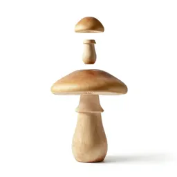 Mushroom table lamp