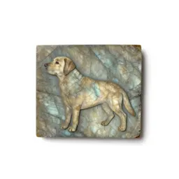 Labradorite slab