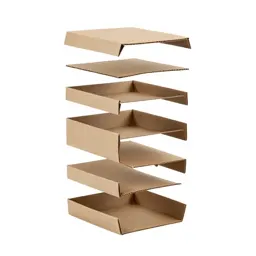 Corrugated shipping carton