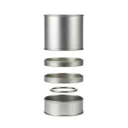 Matte aluminium tin