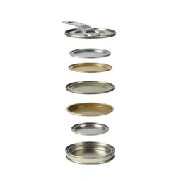 Paint tin with a lever lid