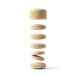 Pill bottle with a child cap