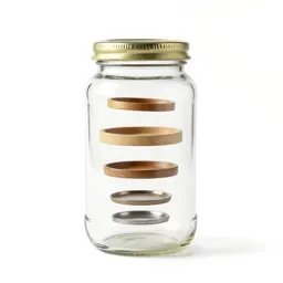 Screw-top preserving jar