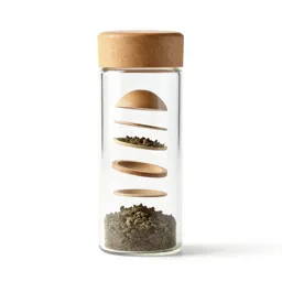 Spice jar with a shaker top