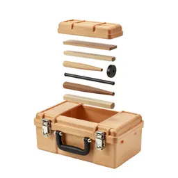Tool case with latches