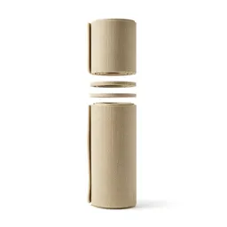 Yoga mat rolled up
