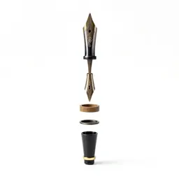 Calligraphy dip pen with nibs