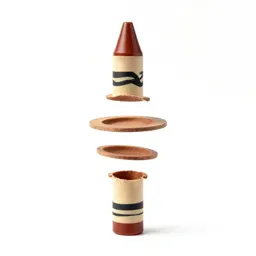 Wax crayon set