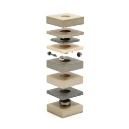 Magnetic tile set