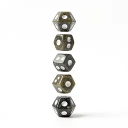 Set of polyhedral dice