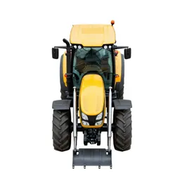Tractor with a loader