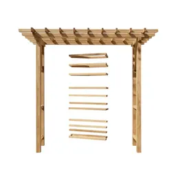 Garden pergola frame