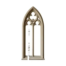 Gothic window tracery panel